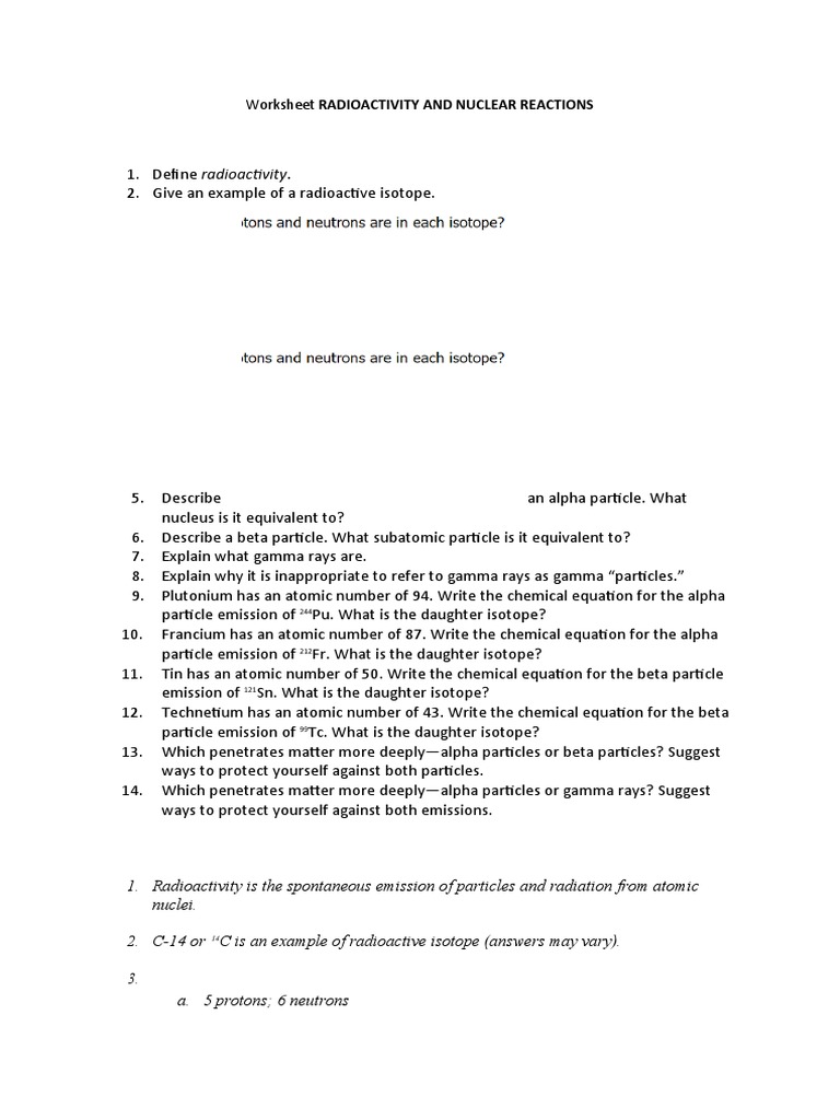 Worksheet Energy | PDF
