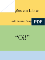 Saudações em Libras