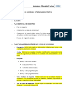 Propuesta de Informe Administrativo Adsi