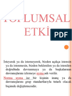 Sosyal Psikoloji - I - Bölüm 7 SOSYAL ETKİ - 10