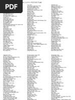 AFI's 100 Years..., The Complete Lists (In English) (My ...