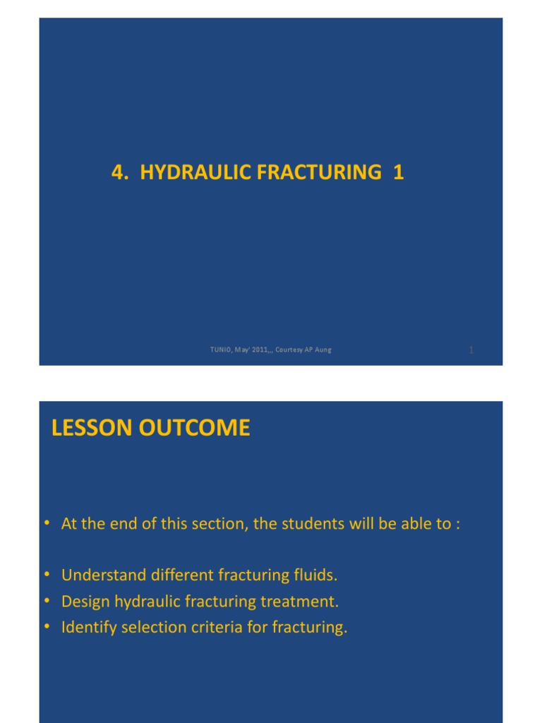 Hydraulic Fracturing 1 | PDF | Hydraulic Fracturing | Stress (Mechanics)