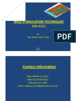 Chapter 0 - Well Stimulation Technique - Course Outline