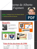 El Gobierno de Alberto Fujimori