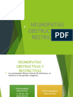 3.2 Neumopatías Obstructivas.