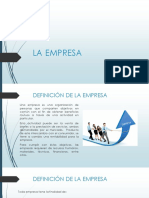 Diapositiva La Empresa