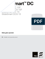 Programming OperationsManual SlideSmart DC MX4505 Reduced