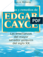 CAYCE, EDGAR-WILLIAM A. McGAREY-Profecías y Remedios-Las Enseñanzas Del Mayor Sanador Psiquico Del Siglo XX
