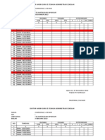 Daftar Hadir Ada Jam Datang Pulang