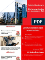 Santander Oferta Clientes Con Ingresos en Eua