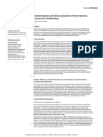 Brazil-David - Harmonization and Delocalization of International Commercial Arbitration (2011)