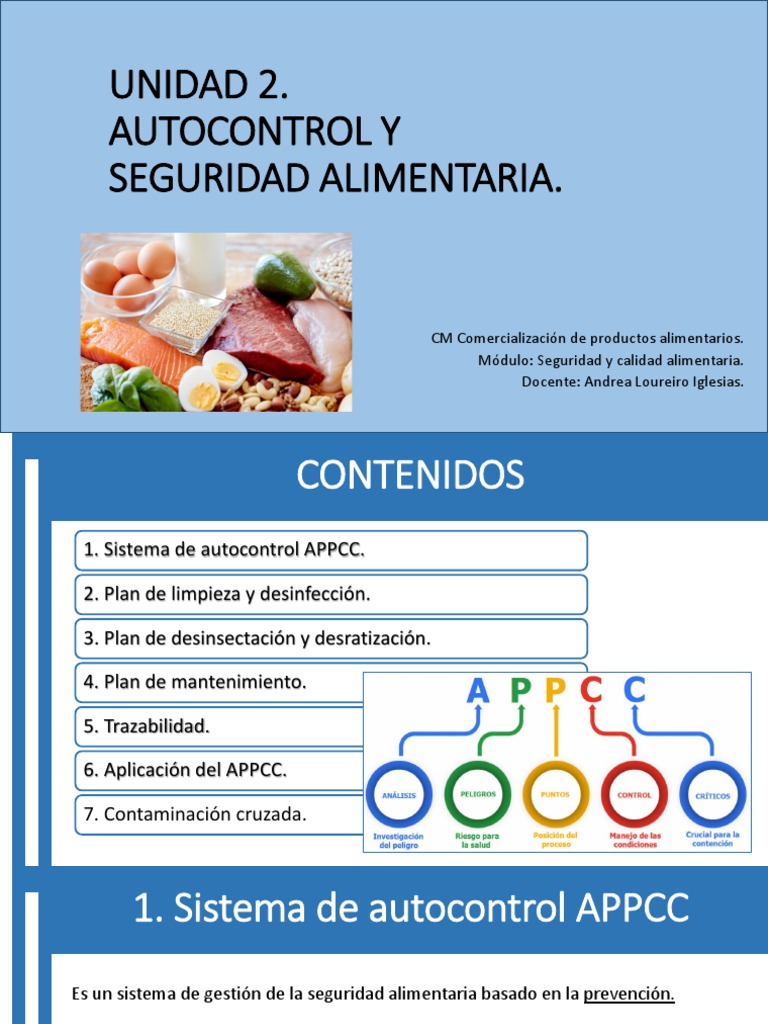 Ud2. Appcc | Descargar gratis PDF | Análisis de Riesgo y Puntos ...