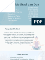 Kelompok 5 Meditsi Dan Doa