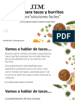 Taco Burrito Simple Solutions Spanish