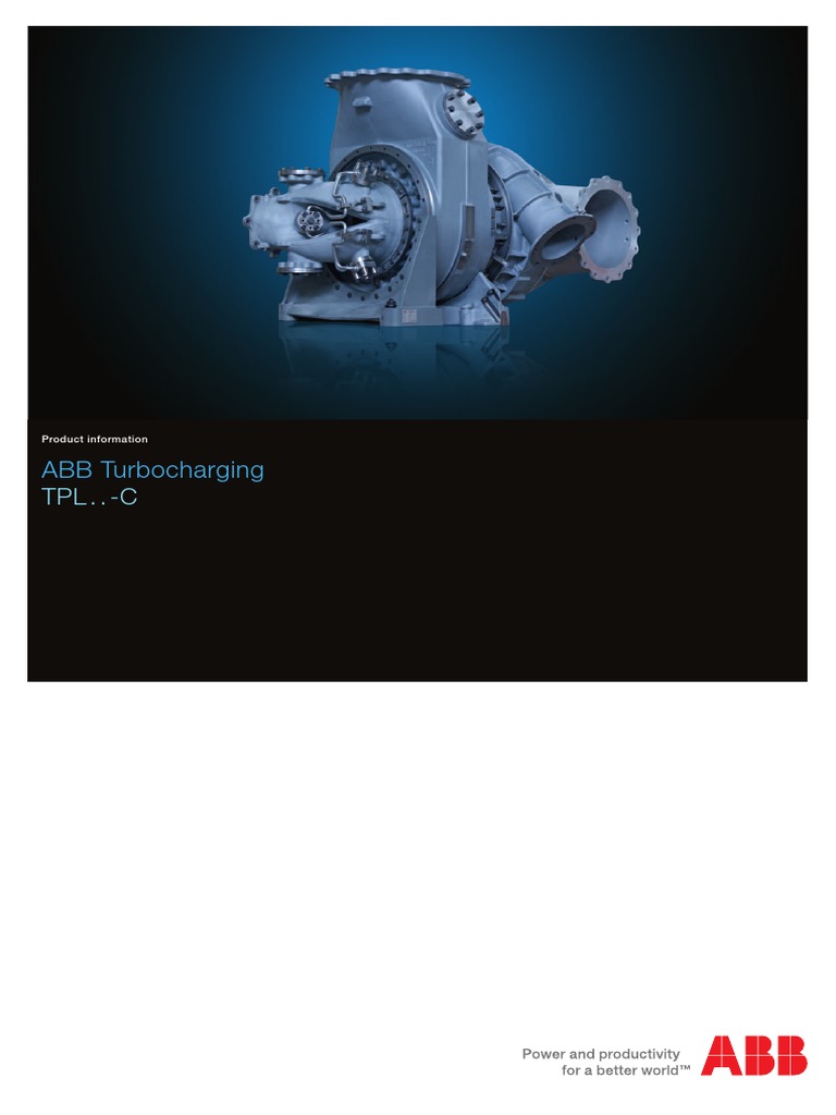 Abbtc TPL C PDF Turbocharger Bearing (Mechanical)