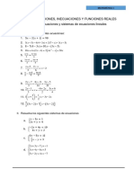 Práctica 01 - Ecuaciones Lineales y Sistemas de Ecuaciones Lineales