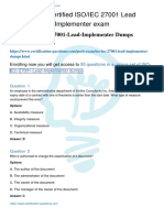 Iso Iec 27001 Lead Implementer PDF