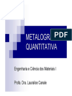 Metalografia Quantitativa