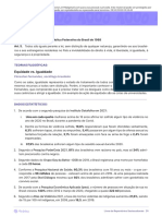 Equidade vs. Igualdade: Constituição Federal Da República Federativa Do Brasil de 1988