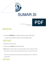 Sumar - Si - Condicional Si