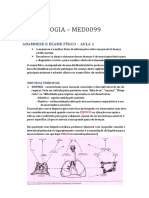 Sintomas e exame físico em cardiologia