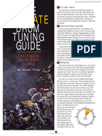 Getting your drums in tune in 10 simple steps