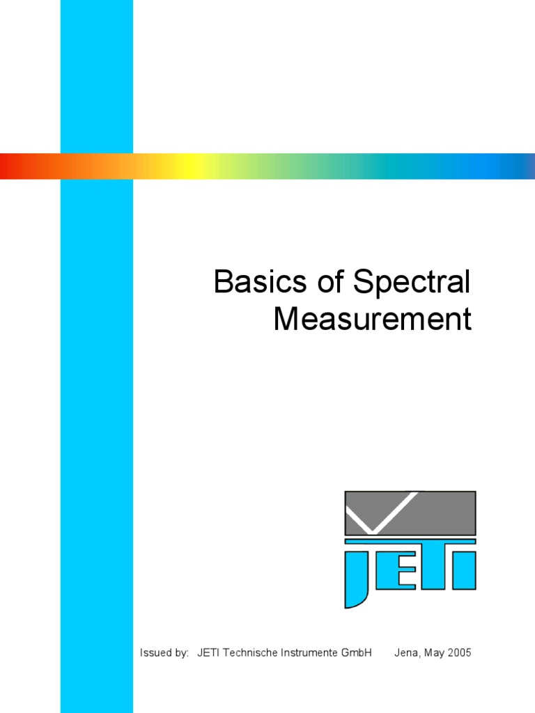 Basics of Spectral Measurement Guide | PDF | Angular Resolution ...