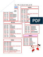 Jadwal Pelajaran