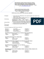 Surat Keputusan Ketua Osis