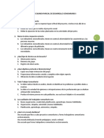 2° Examen Parcial de Desarrollo Comunitario I