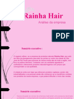 Slide Rainha Hair Apresentação