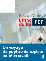 Ethnologie Du Bureau (Pascal Dibie (DIBIE, Pascal) )