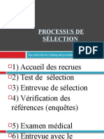 Processus de Selection