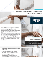 Pert 11. Kebijakan Kesehatan Mental Dan Masalah Masalah Dalam Kesehatan Mental