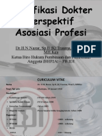 ACFE IC - Bp. DR. Dr. H.N. Nazar Sp. B, MHKes (BHP2A PB IDI) - Gratifikasi Dokter Perspektif Asosiasi Profesi-3.5.16