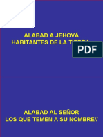 Alabad A Jehová - Pueblos Todos