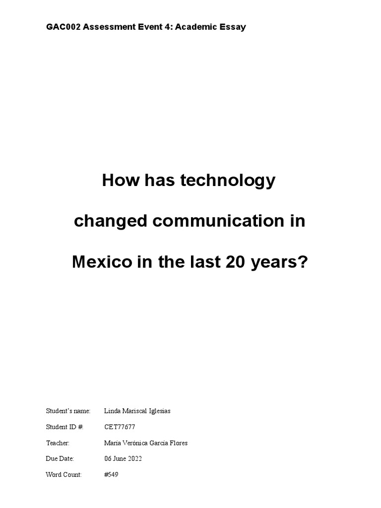 How Has Technology Changed Communication