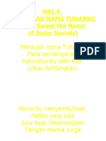 NKI.4. Merdulah Nama Tuhanku (How Sweet The Name of Jesus Saunds)