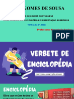 Aula de Português 8º Ano