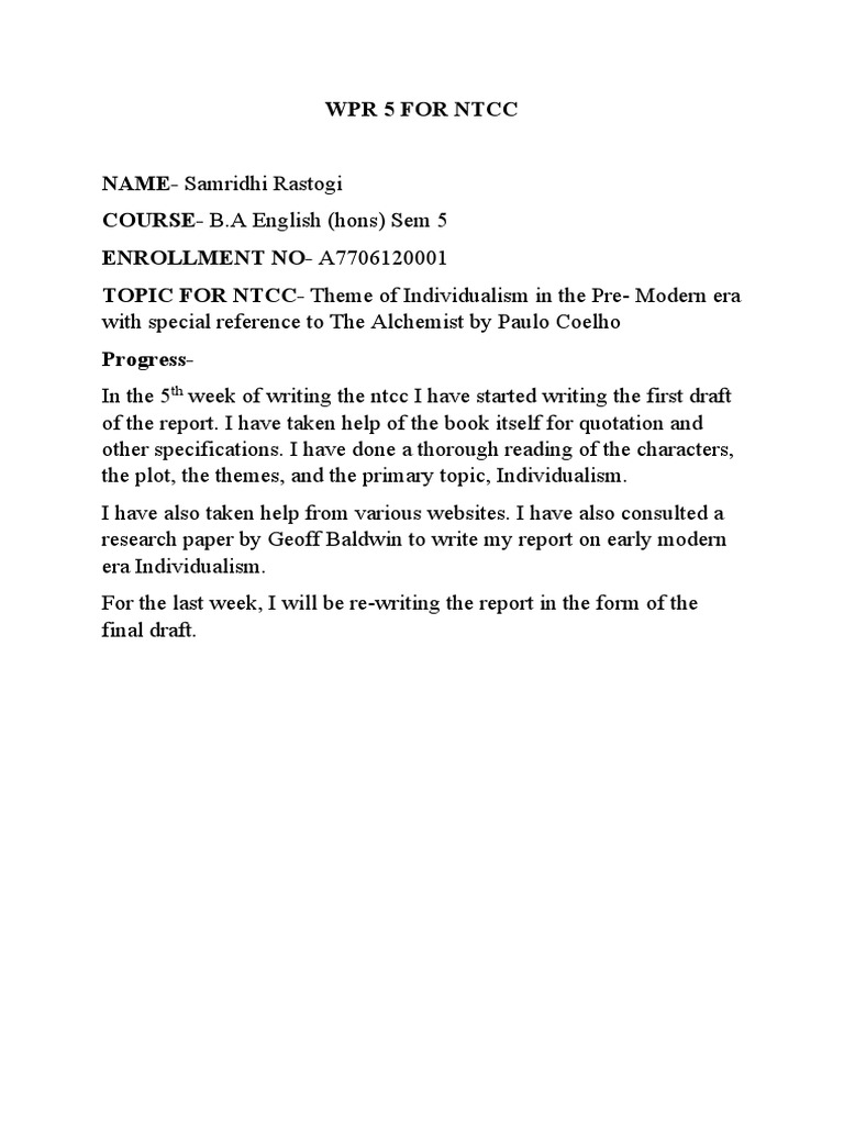Wpr 5 for ntcc pdf