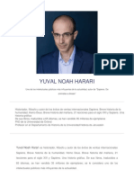 Yuval Noah Harari, autor de Sapiens y Homo Deus