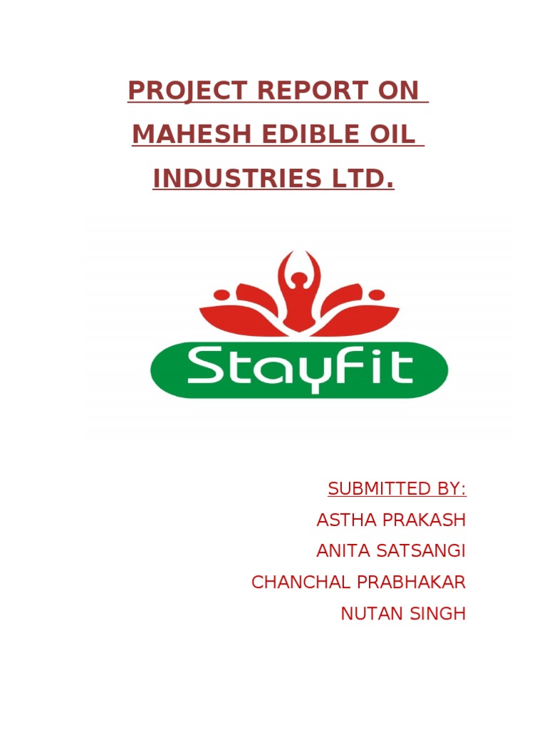 Mahesh Edible Oil Employment Salary