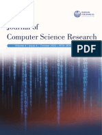 Journal of Computer Science Research - Vol.4, Iss.4 October 2022