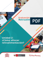 Estrategias Para Retroalimentar Perú Educa