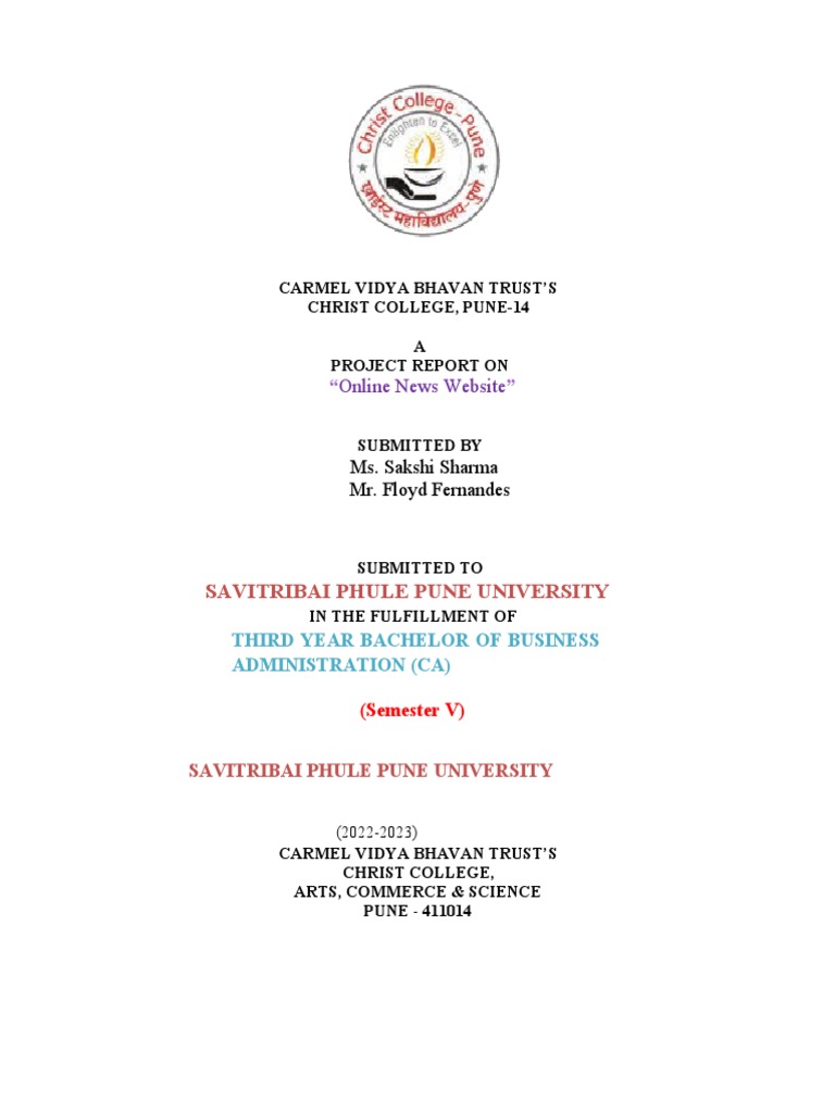 Sem 5 Final Projec Documentation | PDF | Websites | World Wide Web