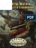 Savage Worlds - Weird Wars - Weird War I - War Master's Handbook
