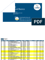 Manejo de Indicadores en Excel