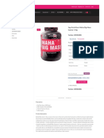 Sap Nutrition Maha Big Mass Gainer 3 KG - Fitness Play Store