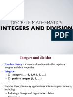Discrete Mathematics - Integer