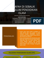 Tajuk 4 Falsafah Di Sebalik Kurikulum Pendidikan Islam